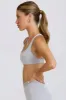 Soft Active Sports Bra in Grey Marl sold by Oh Polly