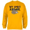Sloth My Spirit Animal Mens Sweatshirt sold by Old Glory