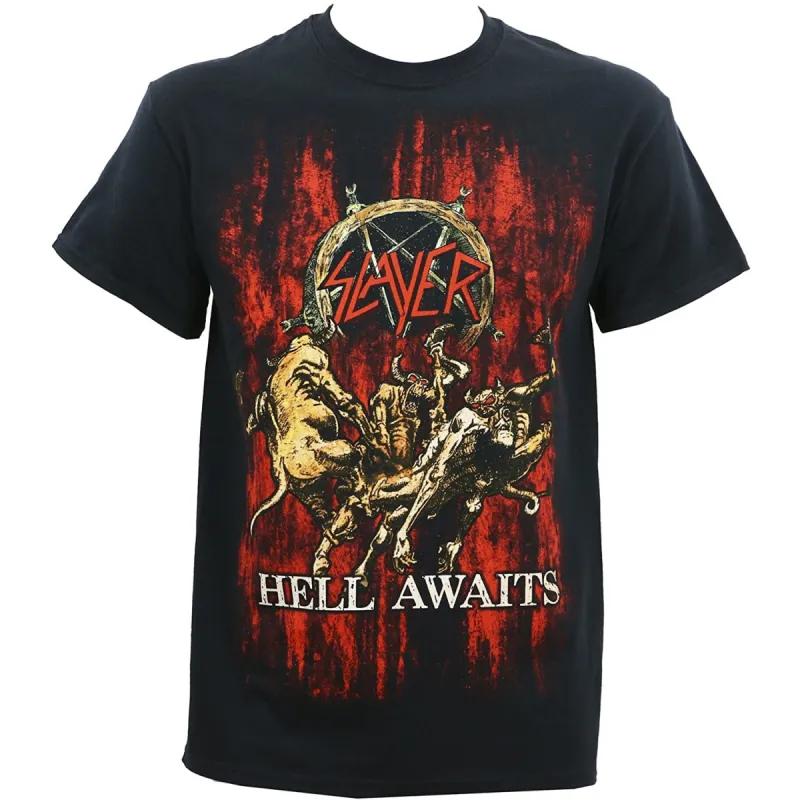 Slayer - Hell Awaits Mens T Shirt sold by Old Glory