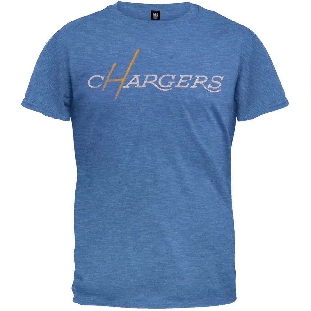 San Diego Chargers - Logo Scrum Legacy Premium T-Shirt sold by Old Glory