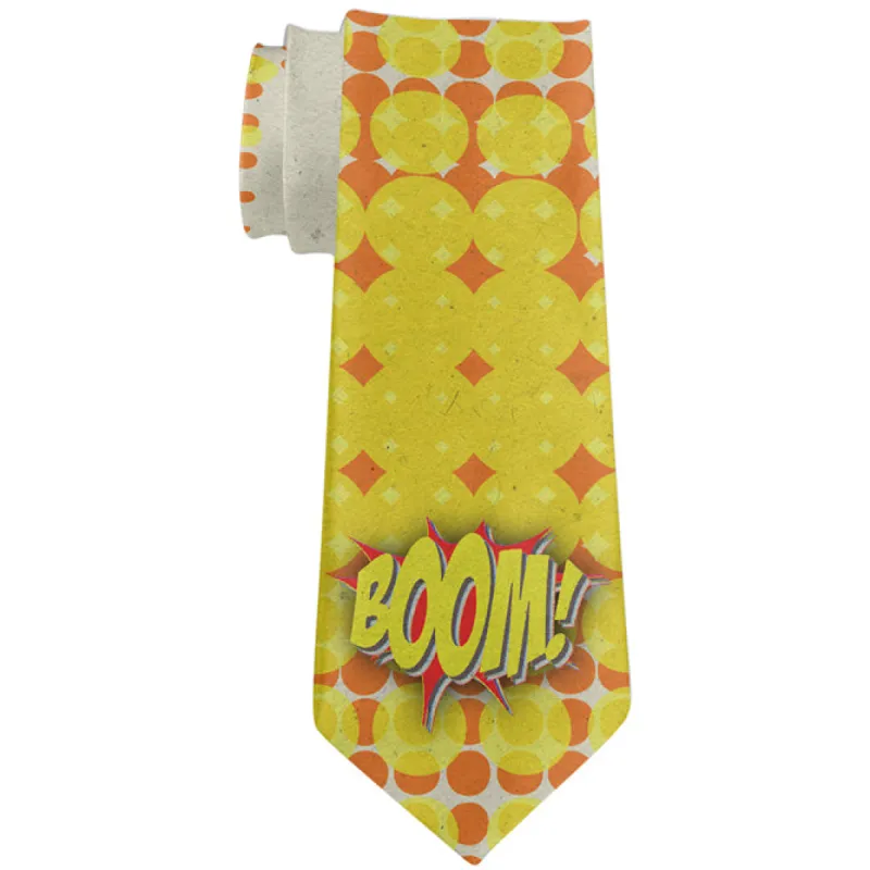 BOOM Comic Book Super Hero All Over Neck Tie sold by Old Glory