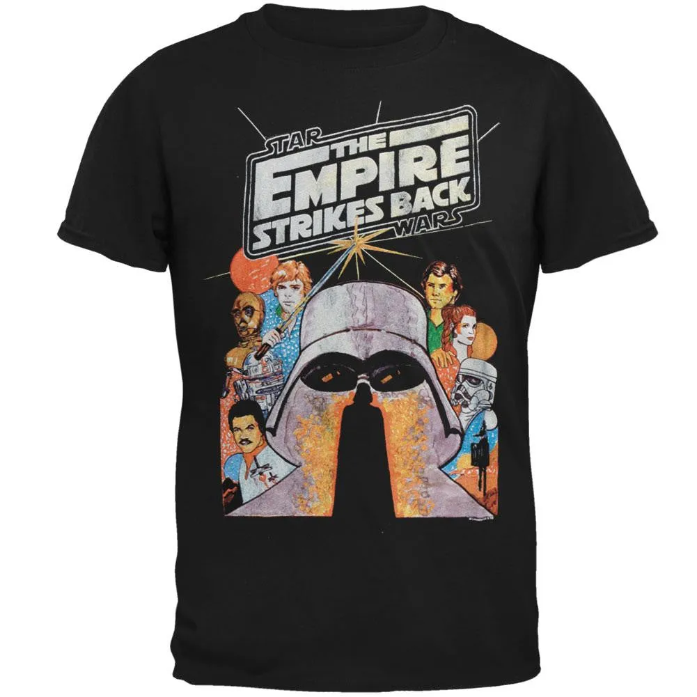 Star Wars - Empire Strikes Back Drawing Soft T-Shirt sold by Old Glory