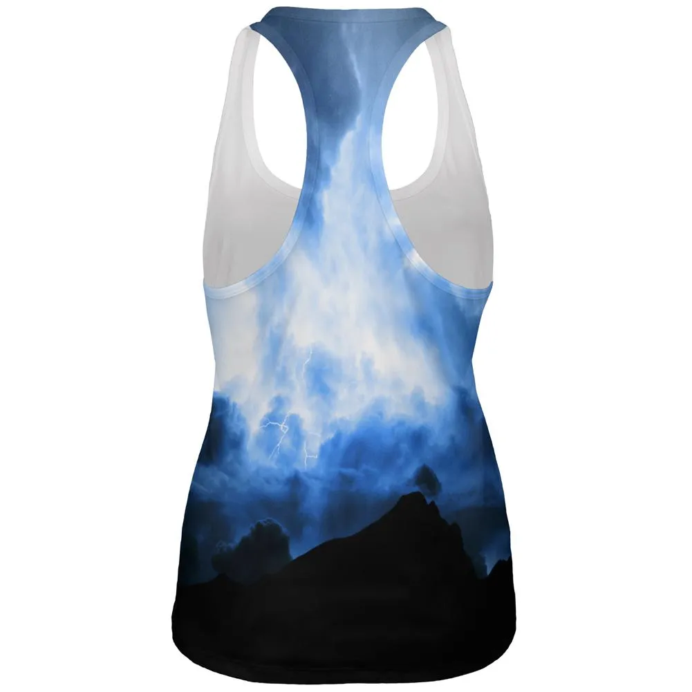 Warrior's Fate I Am The Storm All Over Womens Work Out Tank Top sold by Old Glory product image thumbnail 2
