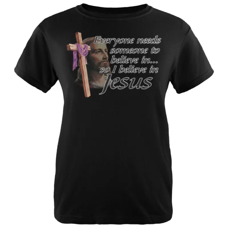 Everyone Needs Someone To Believe In Womens T Shirt sold by Old Glory