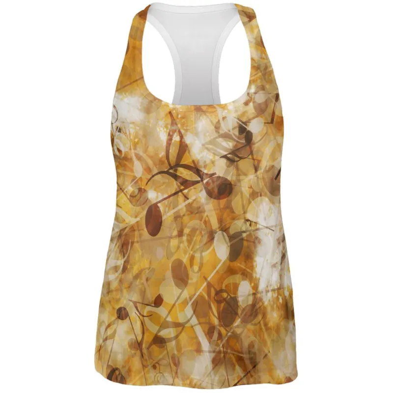 Classical Music Medley All Over Womens Tank Top sold by Old Glory
