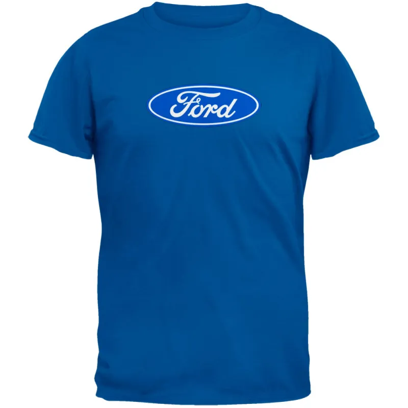 Ford Logo Blue T-Shirt sold by Old Glory