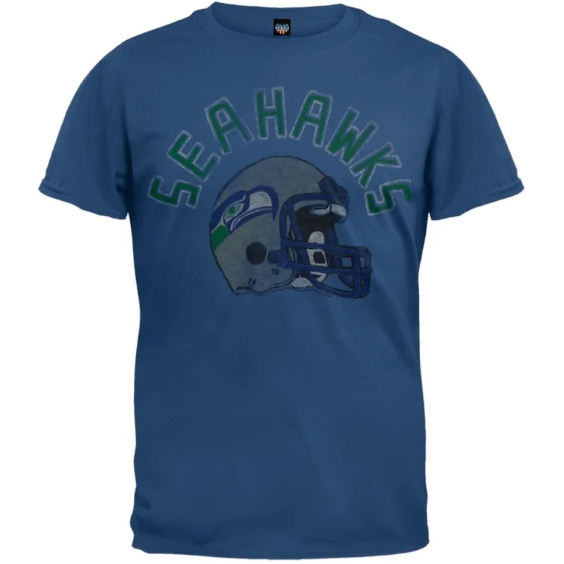Seattle Seahawks - Kick Off Soft T-Shirt sold by Old Glory