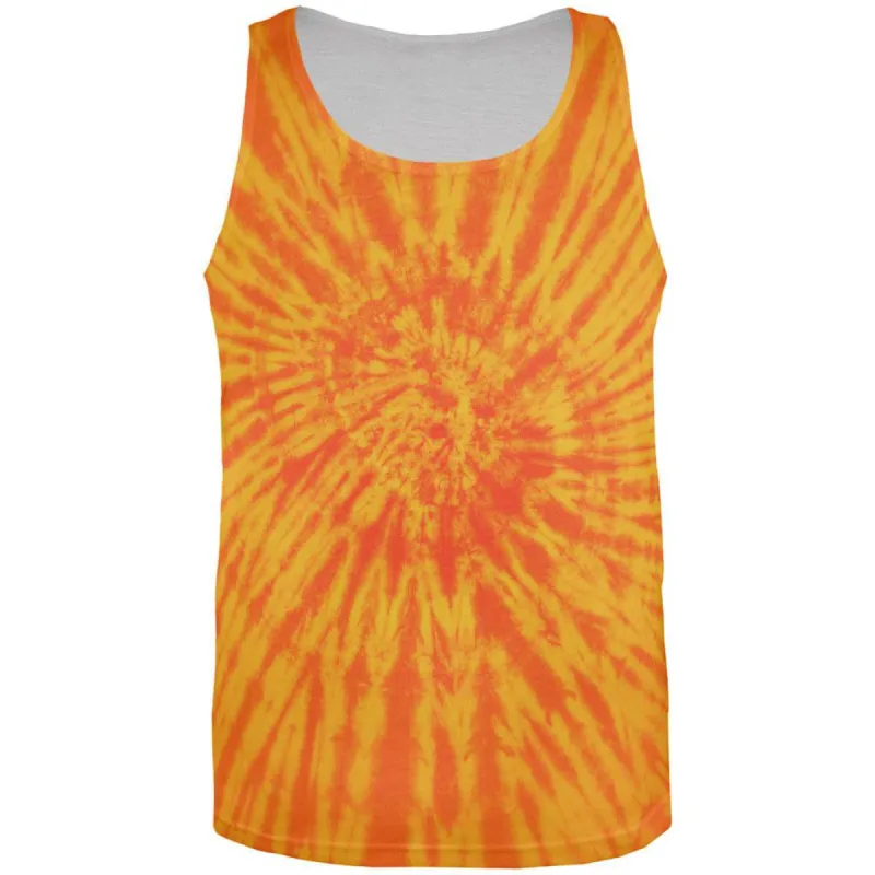 Sunrise Tie Dye All Over Adult Tank Top sold by Old Glory