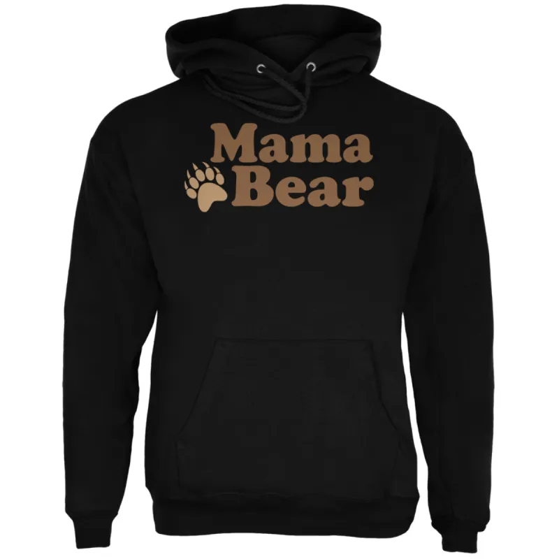 Mothers Day - Mama Bear Black Adult Hoodie sold by Old Glory
