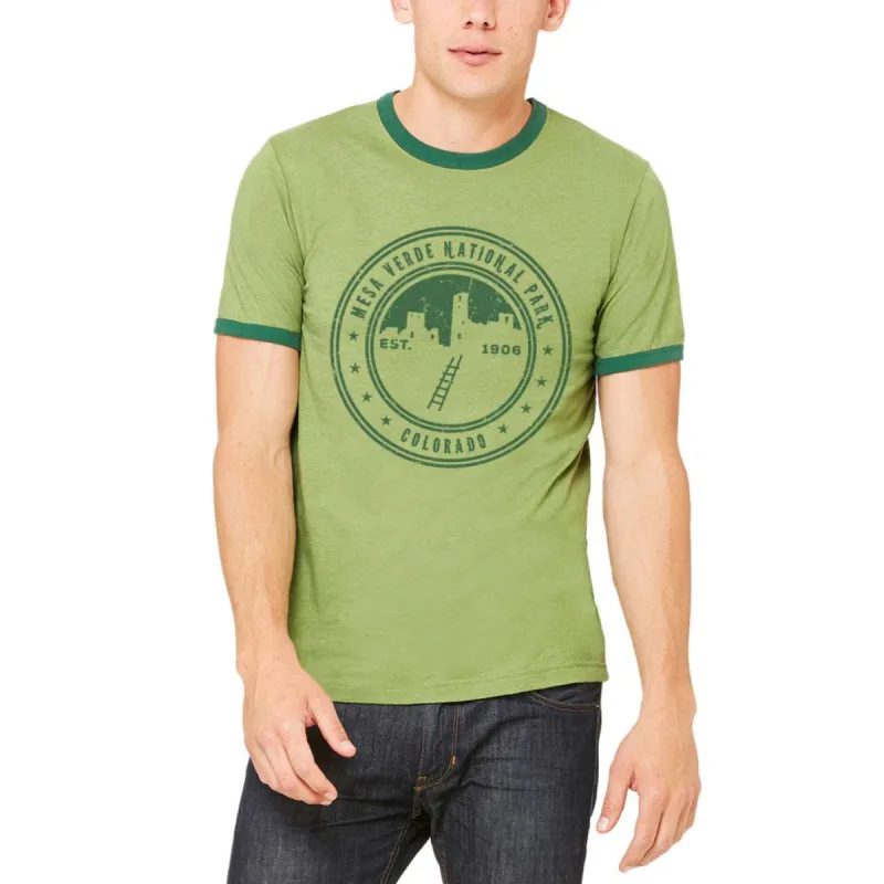 Mesa Verde National Park Vintage Mens Ringer T Shirt sold by Old Glory