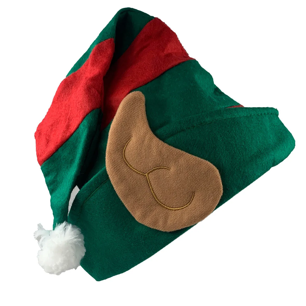 Christmas Costume Elf Body Green Mens Costume T Shirt with Elf Hat with Ears sold by Old Glory product image thumbnail 5