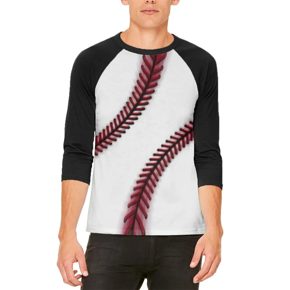 Fastball Baseball Mens Raglan T Shirt sold by Old Glory
