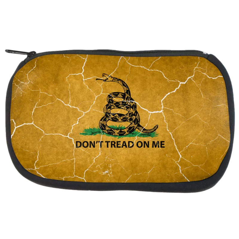 Distressed Gadsden Flag Travel Bag sold by Old Glory