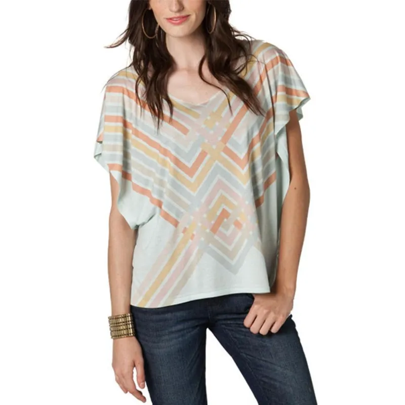 O'Neill - Geometric Grey Women's Dolman sold by Old Glory