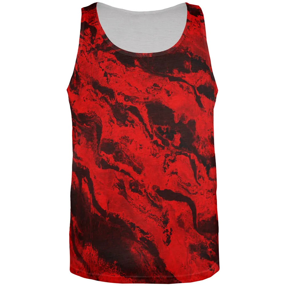 Halloween Gore Rivers of Blood All Over Mens Tank Top sold by Old Glory