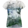 Watercolor Deer in the Mist All Over Womens T Shirt sold by Old Glory