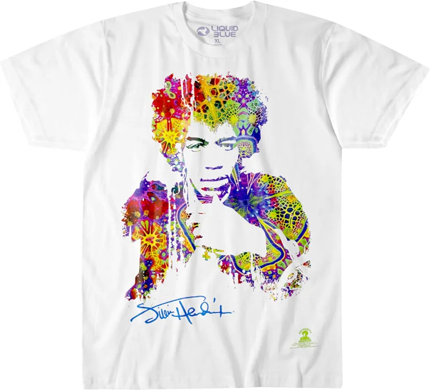Jimi Hendrix - Riding With the Wind Mens T Shirt sold by Old Glory