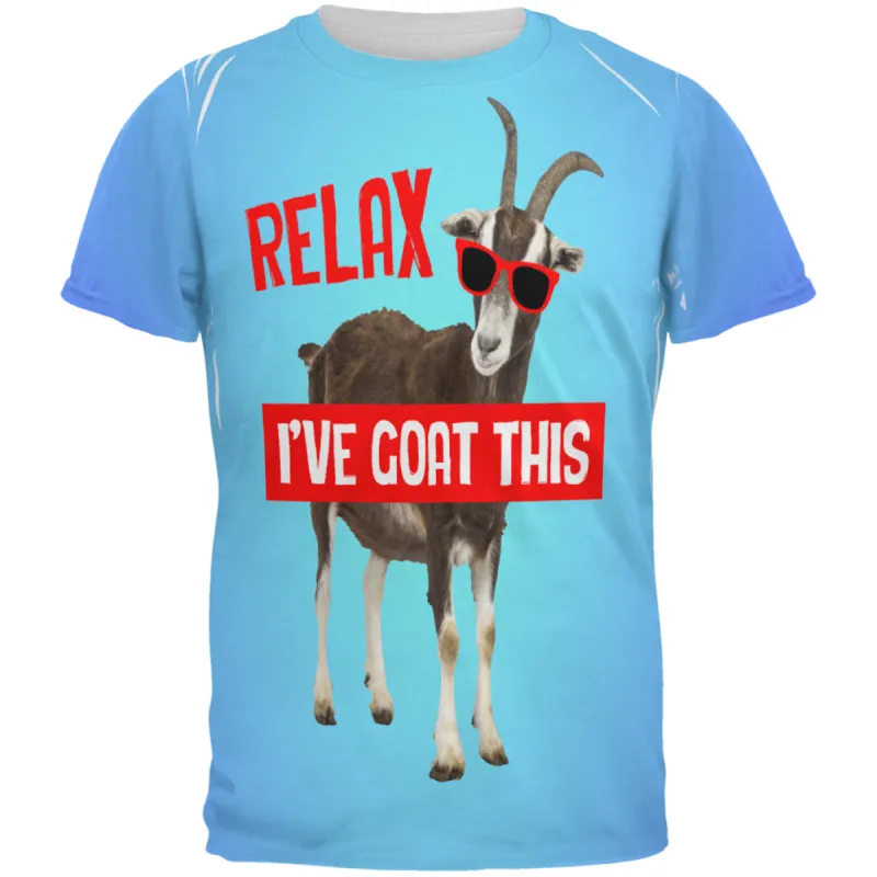 Relax I've Goat Got This All Over Mens T Shirt sold by Old Glory