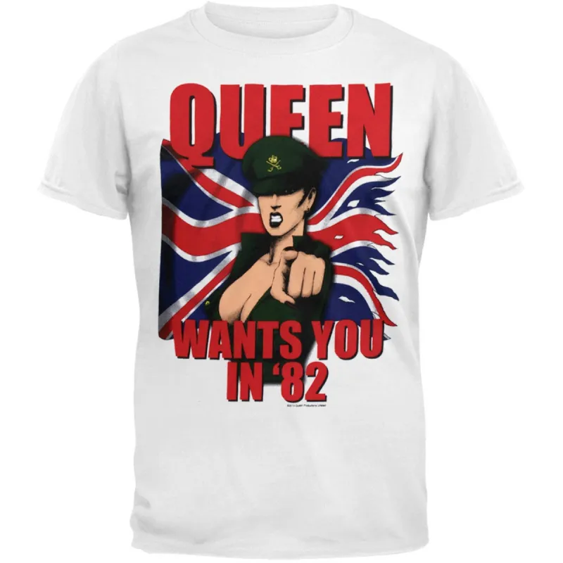 Queen - Want You In 82 Soft T-Shirt sold by Old Glory