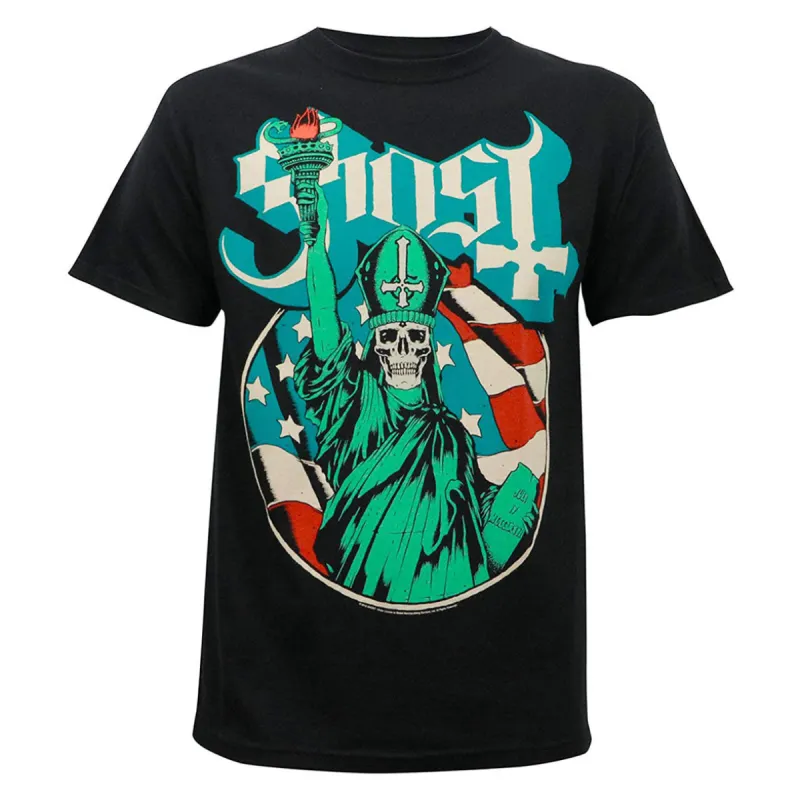Ghost - Blue Statue Mens T Shirt sold by Old Glory
