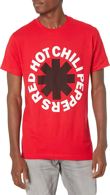 Red Hot Chili Peppers - Black Asterisk Mens T Shirt sold by Old Glory