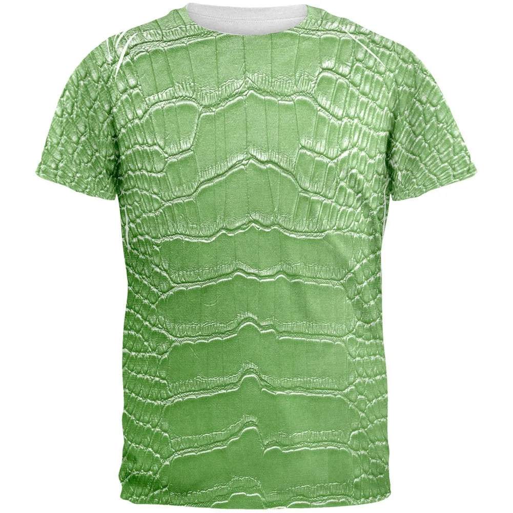 Halloween Alligator Costume All Over Adult T-Shirt sold by Old Glory