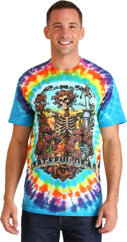 Grateful Dead - Rainbow Bertha Tie Dye Mens T Shirt sold by Old Glory