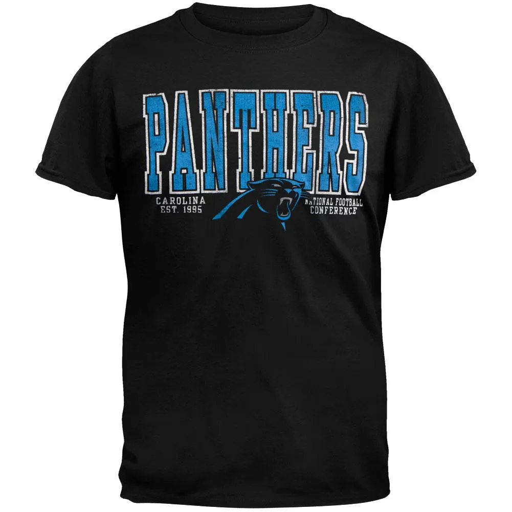 Carolina Panthers- Flanker Premium T-Shirt sold by Old Glory