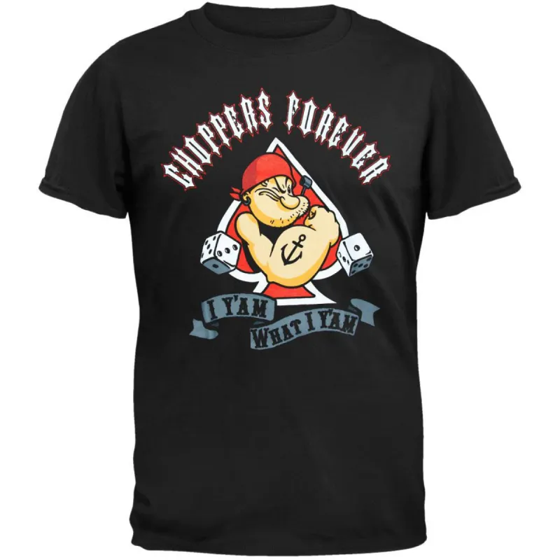 Popeye - Choppers Forever T-Shirt sold by Old Glory