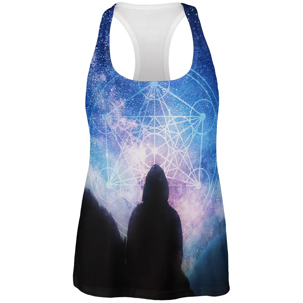La Fin du Monde Metatron's Cube All Over Womens Work Out Tank Top sold by Old Glory