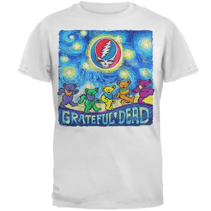 Grateful Dead - Starry Bears Mens T Shirt sold by Old Glory