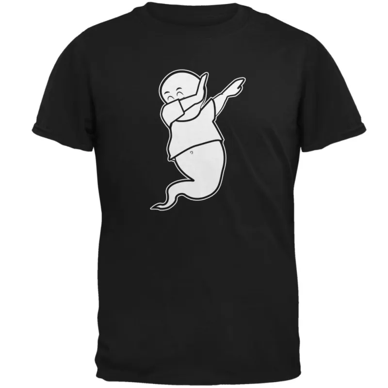 Halloween Dabbing Ghost Mens T Shirt sold by Old Glory