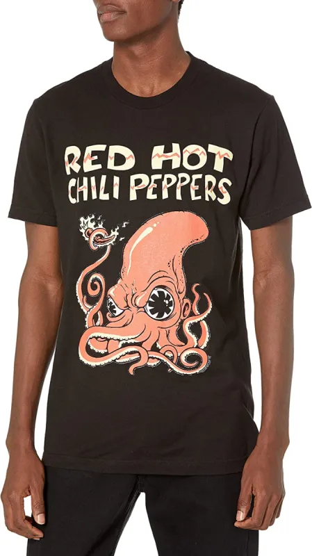 Red Hot Chili Peppers - Fire Squid Mens T Shirt sold by Old Glory