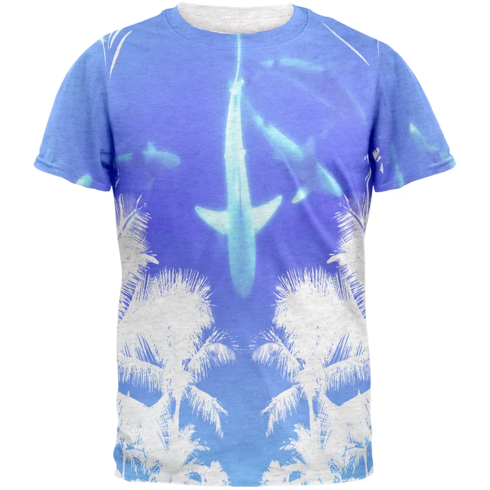 Summer Shark Beach Party Mens T Shirt sold by Old Glory