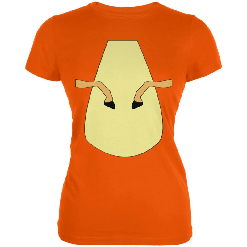 Halloween Magical Pony Costume Orange Juniors Soft T Shirt sold by Old Glory