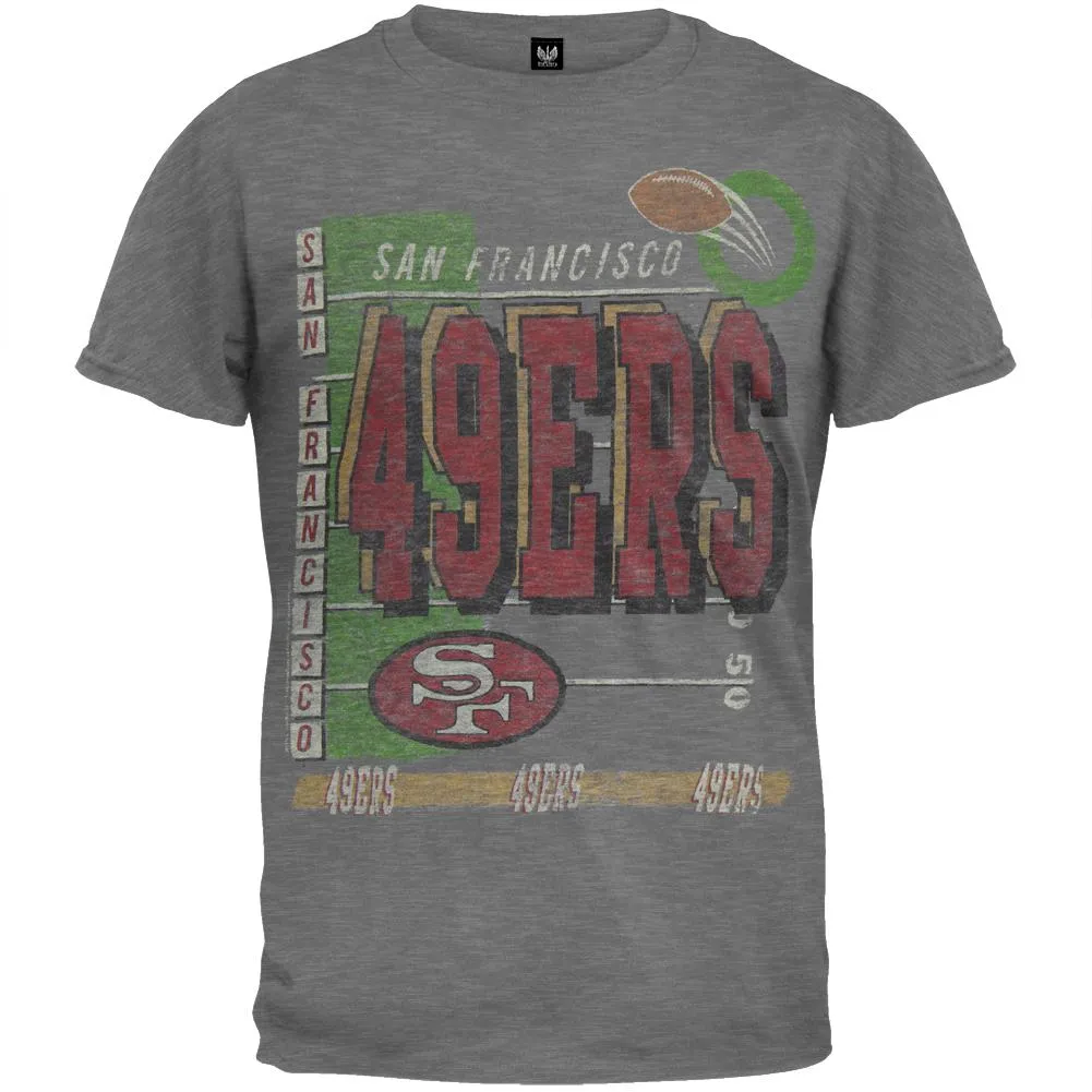 San Francisco 49ers - Touchdown Soft T-Shirt sold by Old Glory