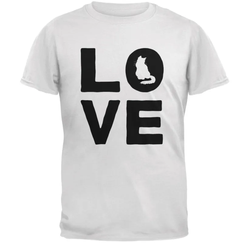 Cat Love Mens T Shirt sold by Old Glory