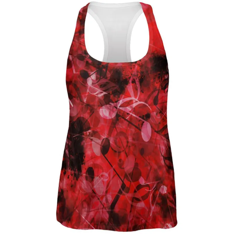 Metal Music Medley All Over Womens Tank Top sold by Old Glory