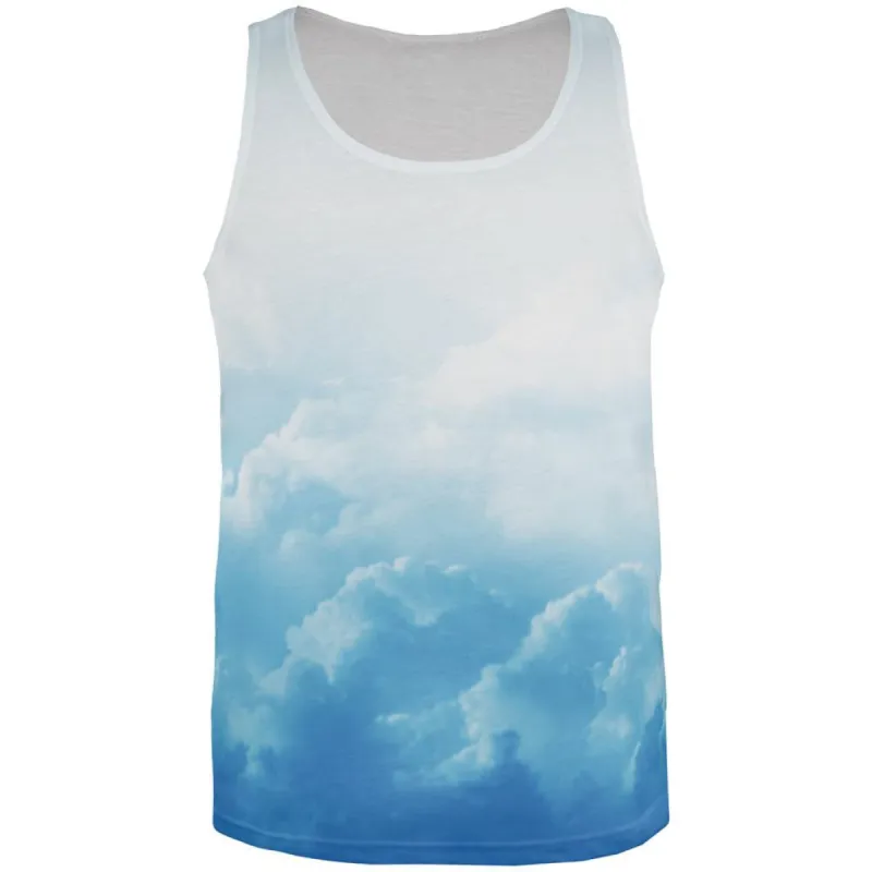 Clouds All Over Adult Tank Top sold by Old Glory