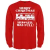 Christmas Vacation - Shitter Was Full Red Long Sleeve T-Shirt sold by Old Glory