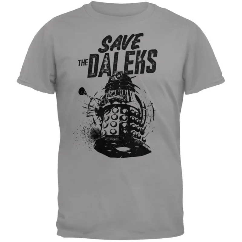 Doctor Who - Save The Daleks Premium Soft T-Shirt sold by Old Glory