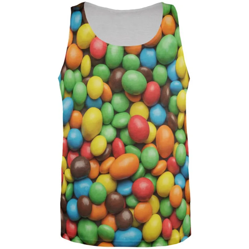 Candy Coated Chocolate All Over Adult Tank Top sold by Old Glory