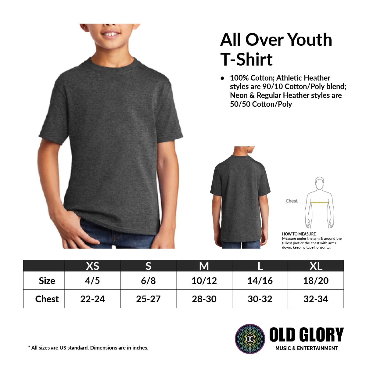 Halloween Costume White Siberian Tiger Costume All Over Youth T Shirt sold by Old Glory product image thumbnail 3