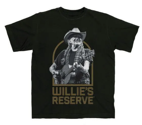 Wille Nelson - Willies Rerserve Mens T Shirt sold by Old Glory