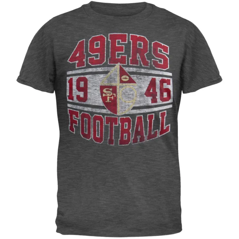 San Francisco 49ers - Inaugural Logo Premium T-Shirt sold by Old Glory