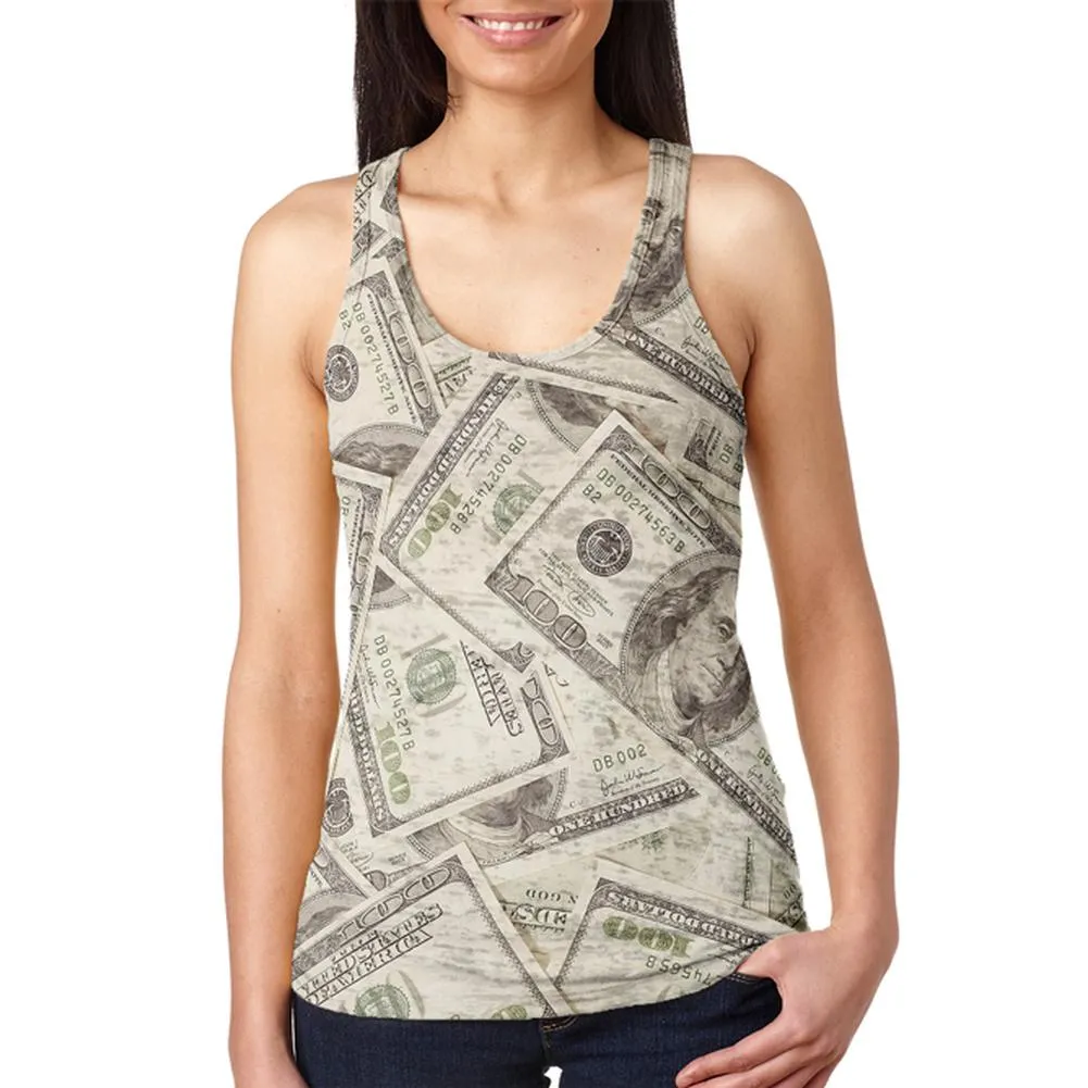 Cash Money Juniors Burnout Racerback Tank Top sold by Old Glory