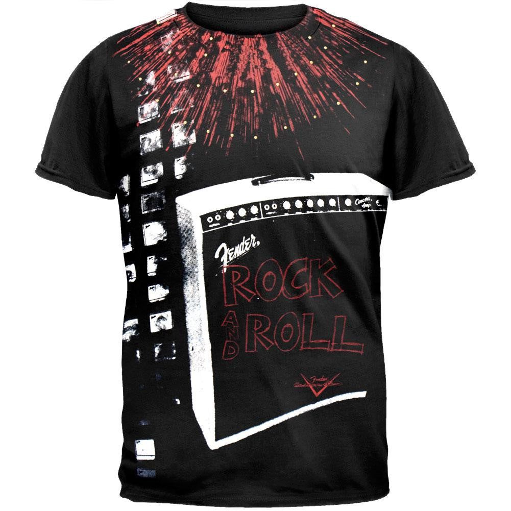 Fender - Rock & Roll Vintage T-Shirt sold by Old Glory