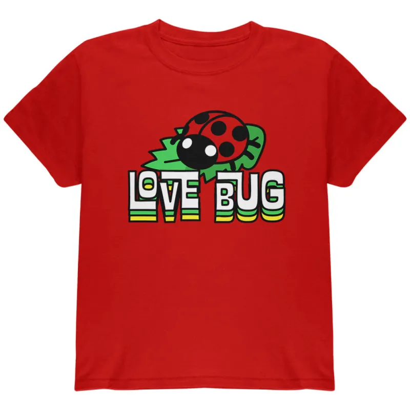 Love Bug Ladybug Retro 70s Youth T Shirt sold by Old Glory