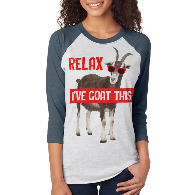 Relax I've Goat Got This Unisex Raglan T Shirt sold by Old Glory product image thumbnail 2
