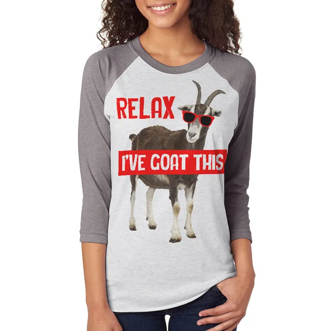 Relax I've Goat Got This Unisex Raglan T Shirt sold by Old Glory product image thumbnail 3